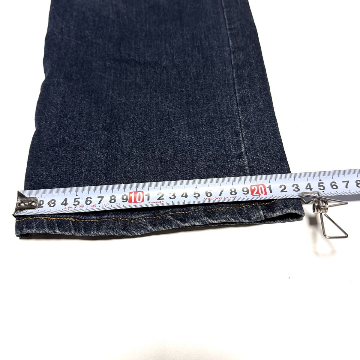 w36の98㎝ ラングラー　濃紺ジーンズ　メンズ　アメリカ古着　サーファー　スケーター　パンクロック_画像3