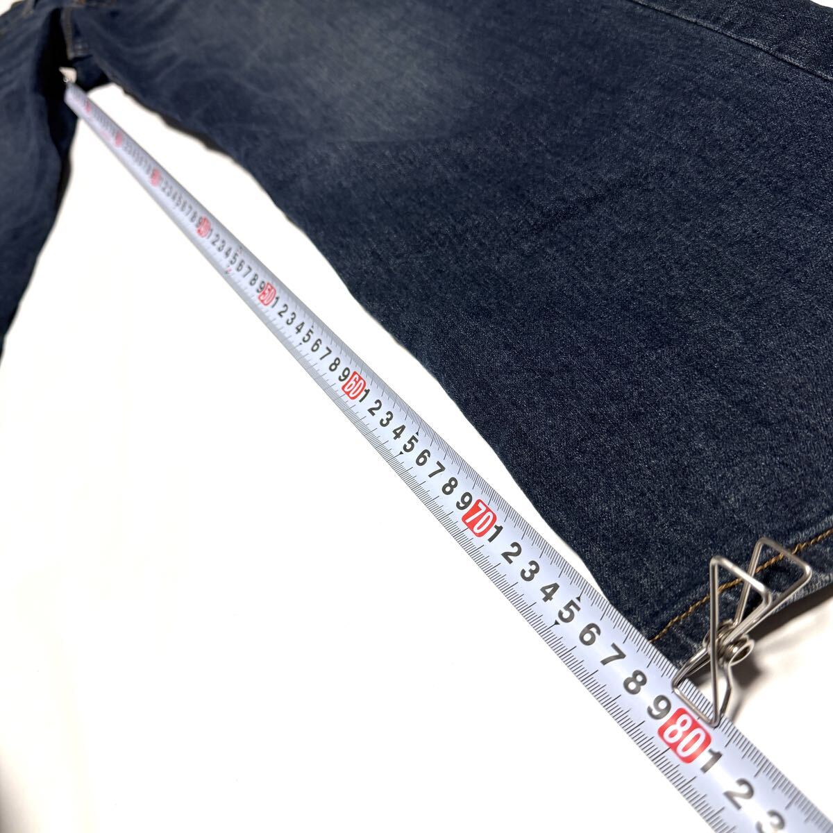 w36の98㎝ ラングラー　濃紺ジーンズ　メンズ　アメリカ古着　サーファー　スケーター　パンクロック_画像4