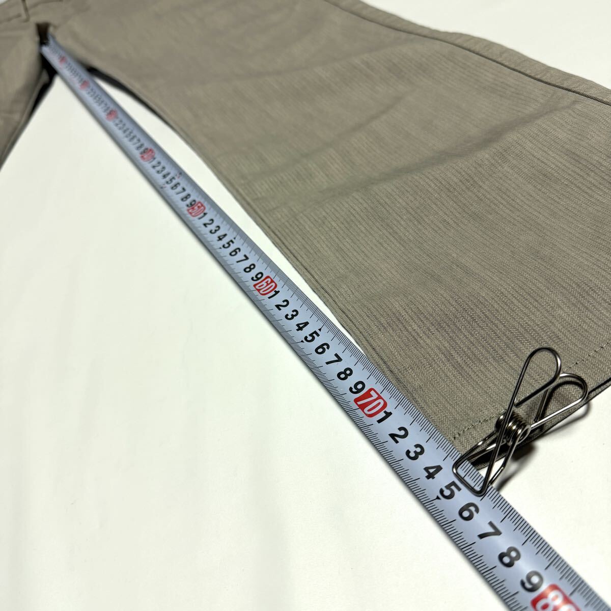 w30の79㎝　エドウィン　ピンストライプ ボトムス　日本製　メンズ　カジュアル_画像5