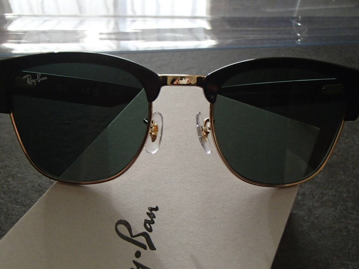 新品未使用 レイバン RAYBAN サングラス クラブマスター リバース CLUBMASTER REVERSE RBR0504S-6677VR　ダークグリーン_画像2