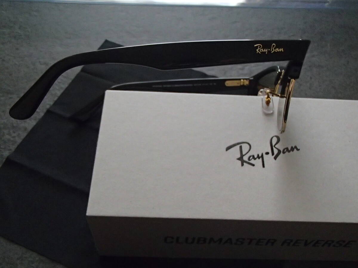 新品未使用 レイバン RAYBAN サングラス クラブマスター リバース CLUBMASTER REVERSE RBR0504S-6677VR　ダークグリーン_画像5
