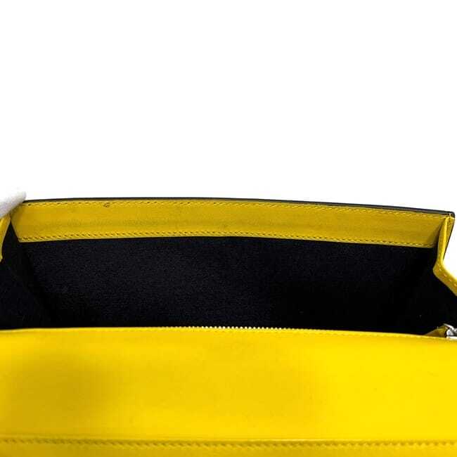 フェンディ 二つ折り 長財布 ec-24291 ブラック バグズ 7M0264 財布 美品 レザー 中古 A80S 199_画像4