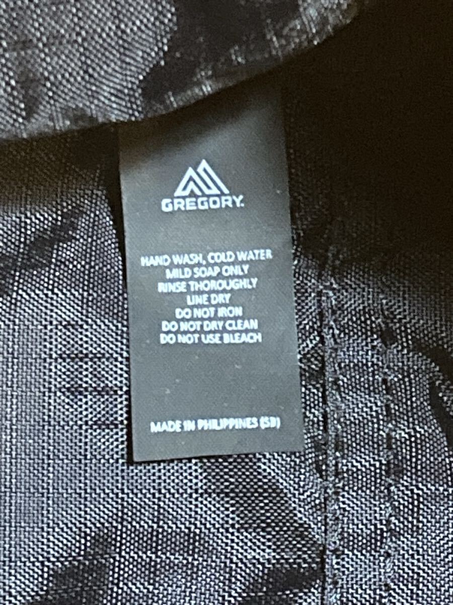 NEXUSVII.×GREGORY 巾着バック ネクサスセブン グレゴリー黒 ポーチ ショルダーバッグ ハンドバッグ 小物入れ ブラック ナイロン_画像4