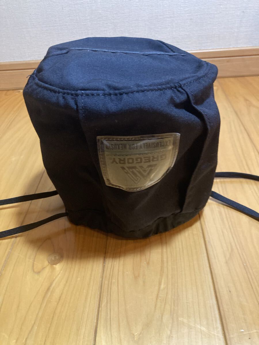 NEXUSVII.×GREGORY 巾着バック ネクサスセブン グレゴリー黒 ポーチ ショルダーバッグ ハンドバッグ 小物入れ ブラック ナイロン_画像6