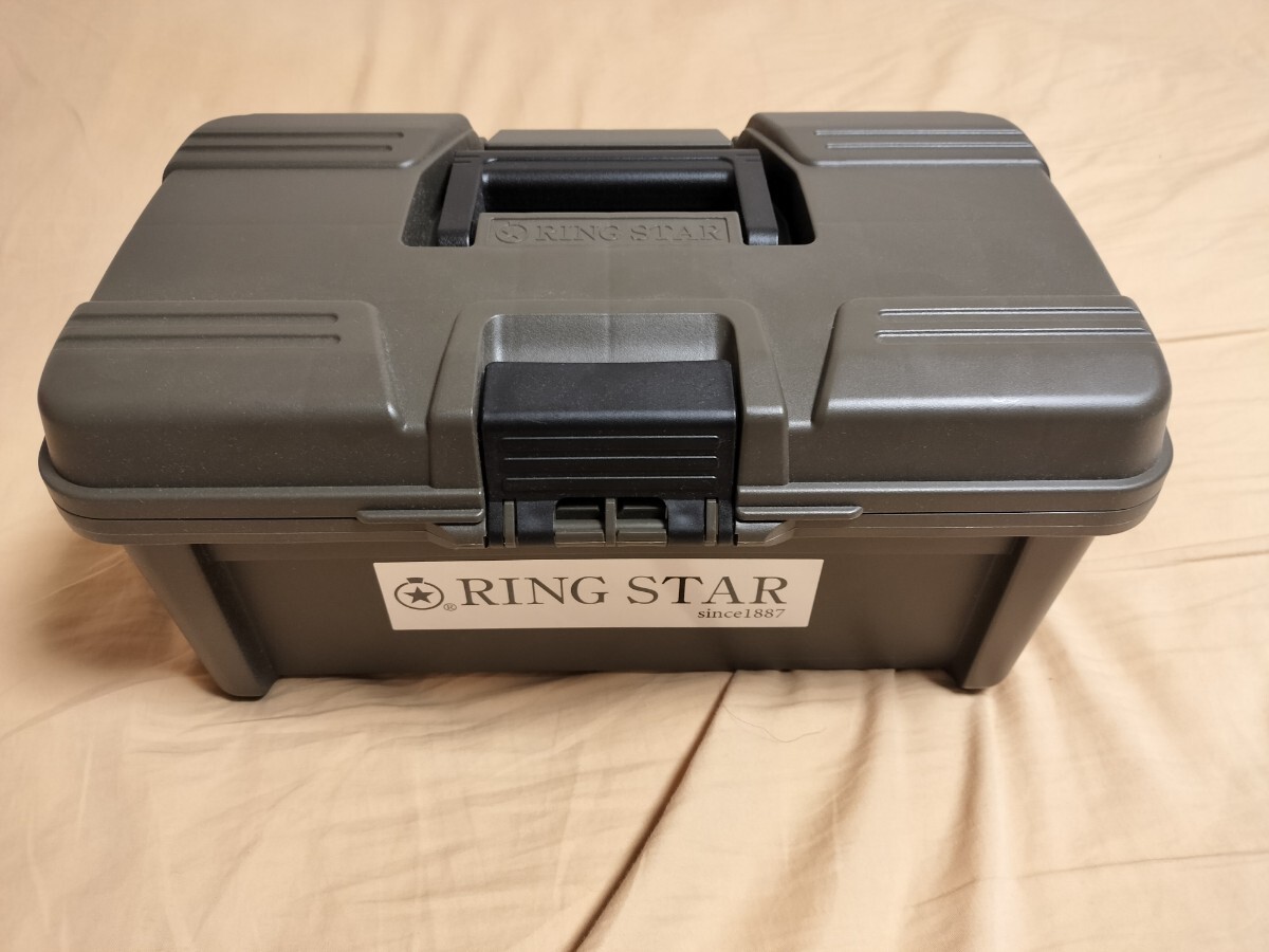 ツールボックス　高級プラスチック樹脂製工具箱 リングスター　釣り　アウトドア　DIY_画像1