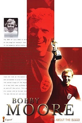Bobby * Moore ( Англия представитель ) постер   Bobby * Moore ( Англия представитель ) постер