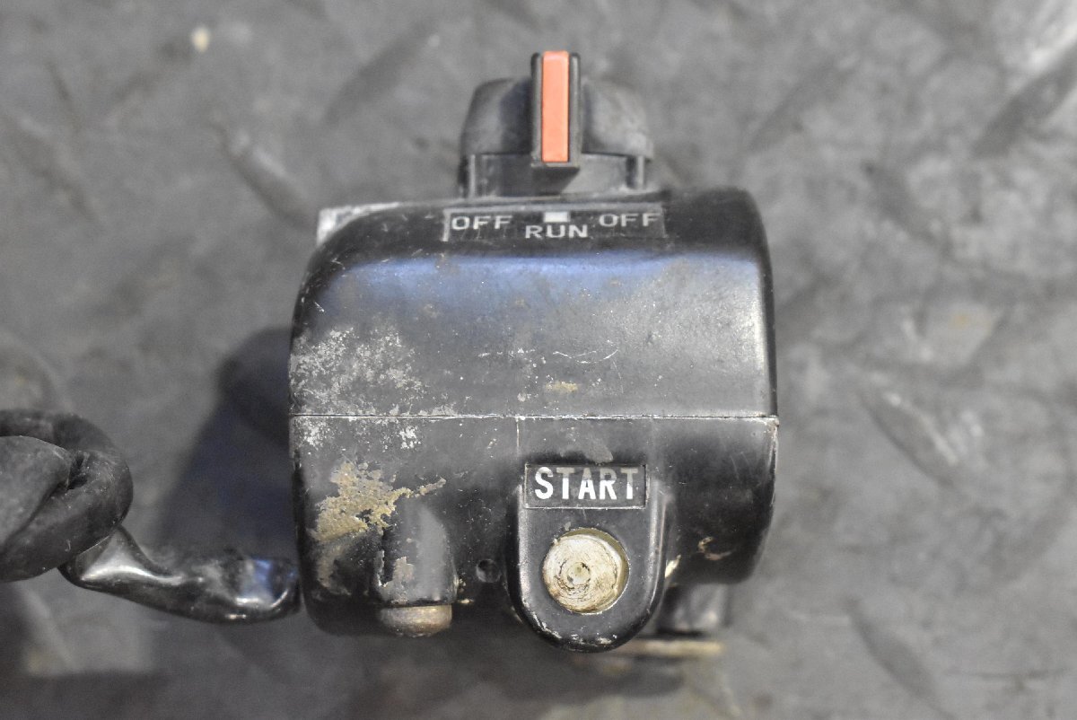 Y0095 当時物 純正 XJ550 SECA 右スイッチ 0093 検) XJ400 XJ400D_画像3