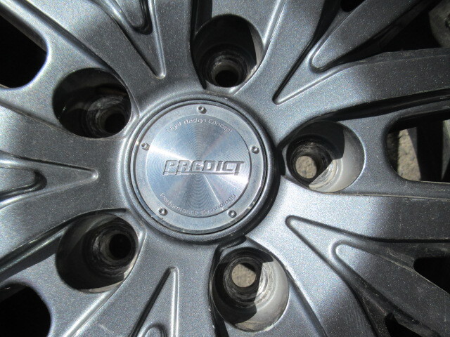 ヨコハマ215/50R17スタッドレス/アルミホイール中古4本セット