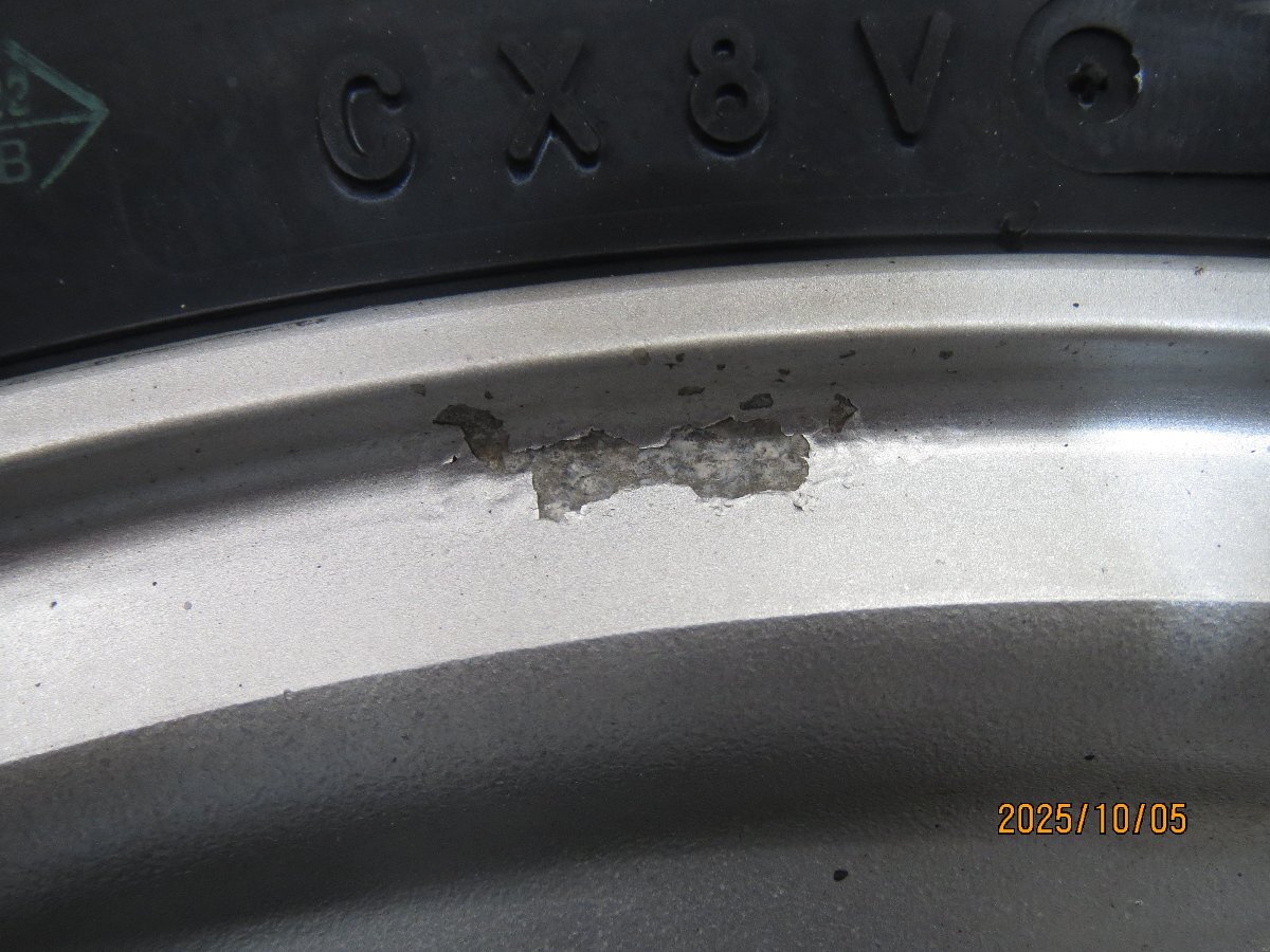 ダイハツ 純正 MINILITE ミニライト 14インチ ココア タント 4.5J +45 4H100 中古 25年製 スタッドレス TOYO OBSERVE GIZ2 155/65R14 新品_画像6