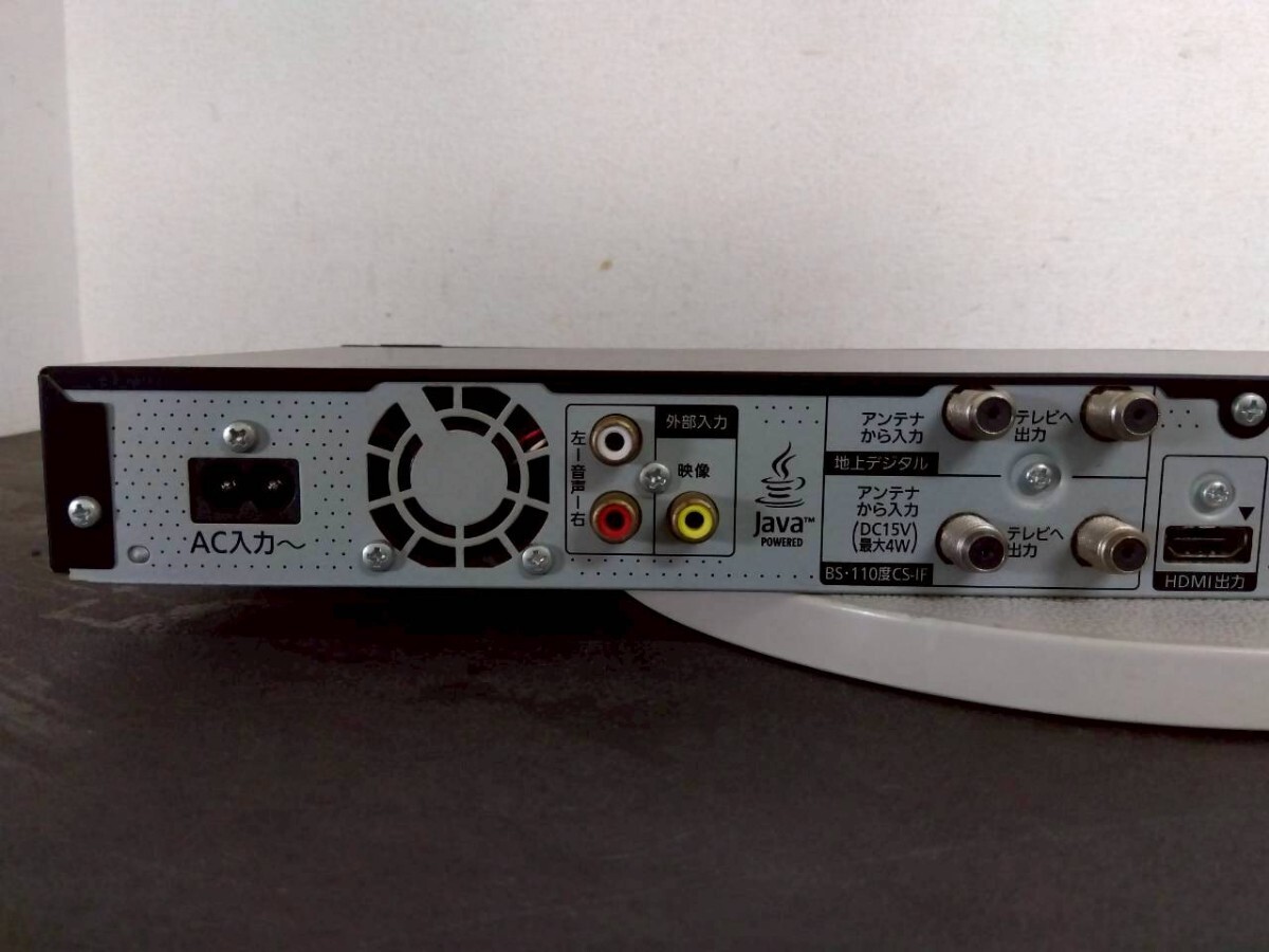 9472★ Panasonic DMR-BWT560 ブルーレイディスクプレーヤー B-CASカード パナソニック 通電確認のみ 他未確認 ジャンク品_画像8