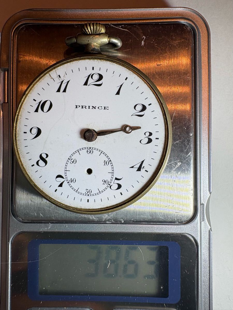 【1円スタート／18kまとめ】懐中時計 18K金無垢 BURBERRY シルバー×K18 ネックレス GOLD PARK 砂金　プラチナ万年筆 18Kペン先 まとめ_画像8