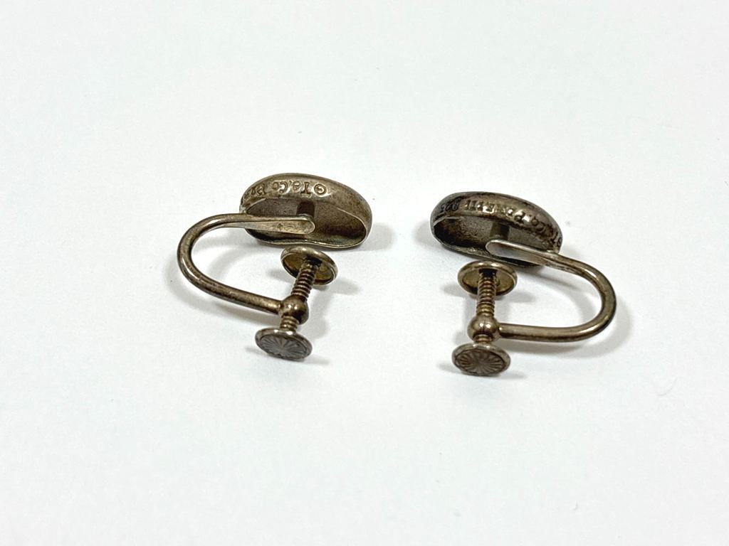 ◆O103919:TIFFANY&Co. ティファニー エルサペレッティ ビーン イヤリング 刻印 SV925 アクセサリー 中古_画像3