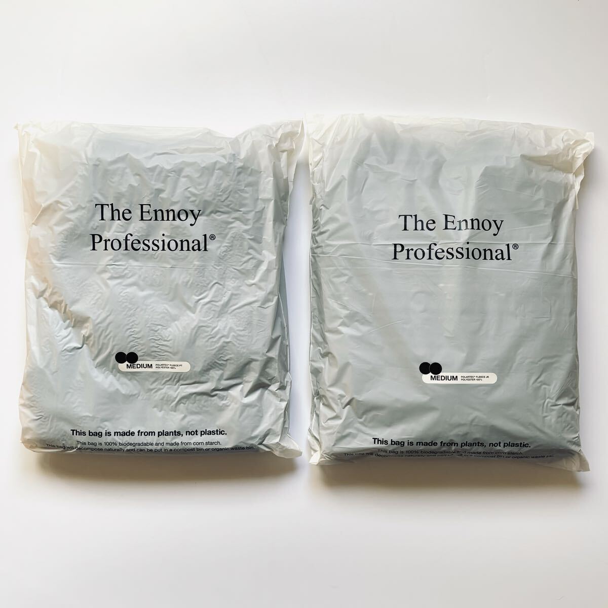 【The Ennoy Professional*エンノイ プロフェッショナル*Polartec City Fleece Jacket+Polartec City Fleece Pants*BlackxBlack*Mサイズ】_画像4