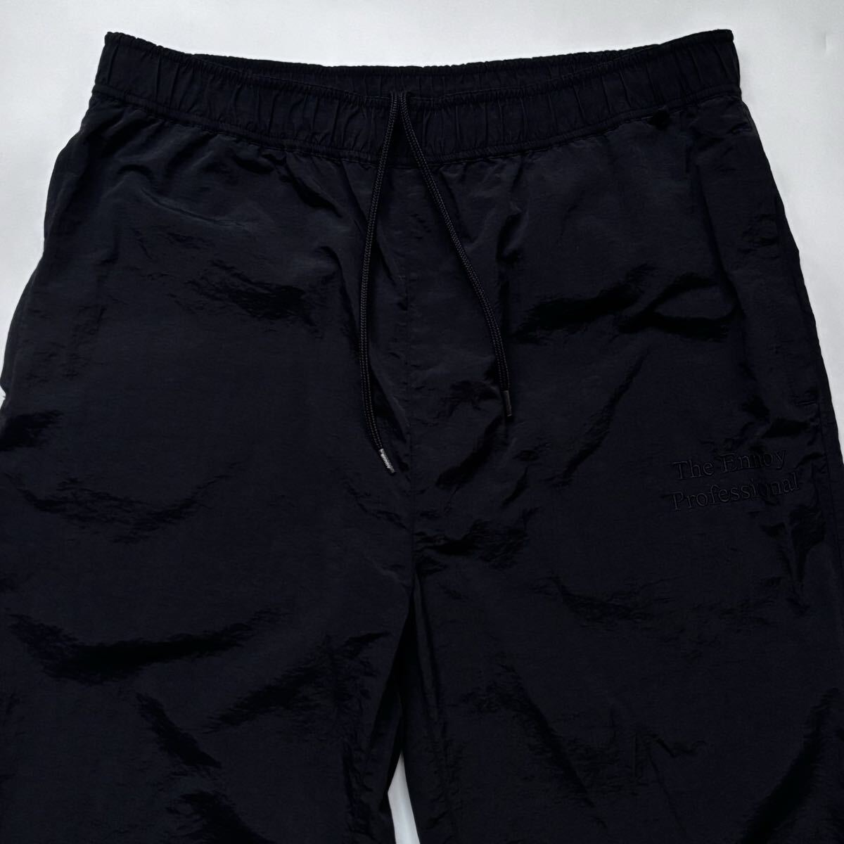 【The Ennoy Professional*エンノイ プロフェッショナル* NYLON TRACK SUIT JACKET＆PANTS*2021年製*TRIPLE BLACK*Lサイズ】_画像9