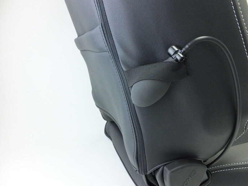 RECARO シートカバー LX-F 2017年~モデル スポーツシートカバー グレー×センターブラック G-Bring/ジーブリング (GBRC-004GB_画像3