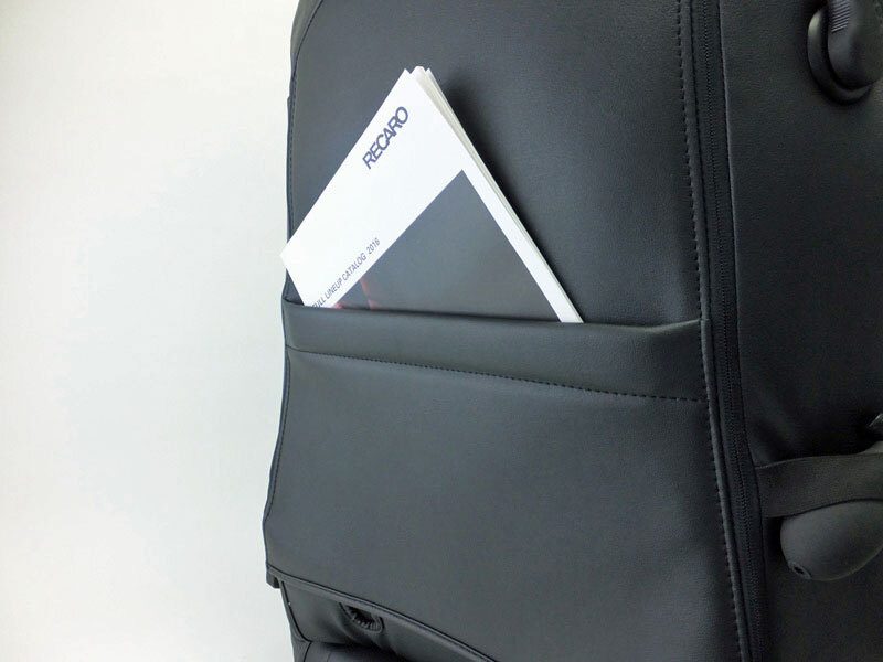 RECARO シートカバー LX-F 2017年~モデル スポーツシートカバー グレー×センターブラック G-Bring/ジーブリング (GBRC-004GB_画像4