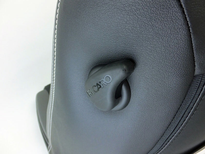 RECARO シートカバー LX-F 2017年~モデル スポーツシートカバー グレー×センターブラック G-Bring/ジーブリング (GBRC-004GB_画像6