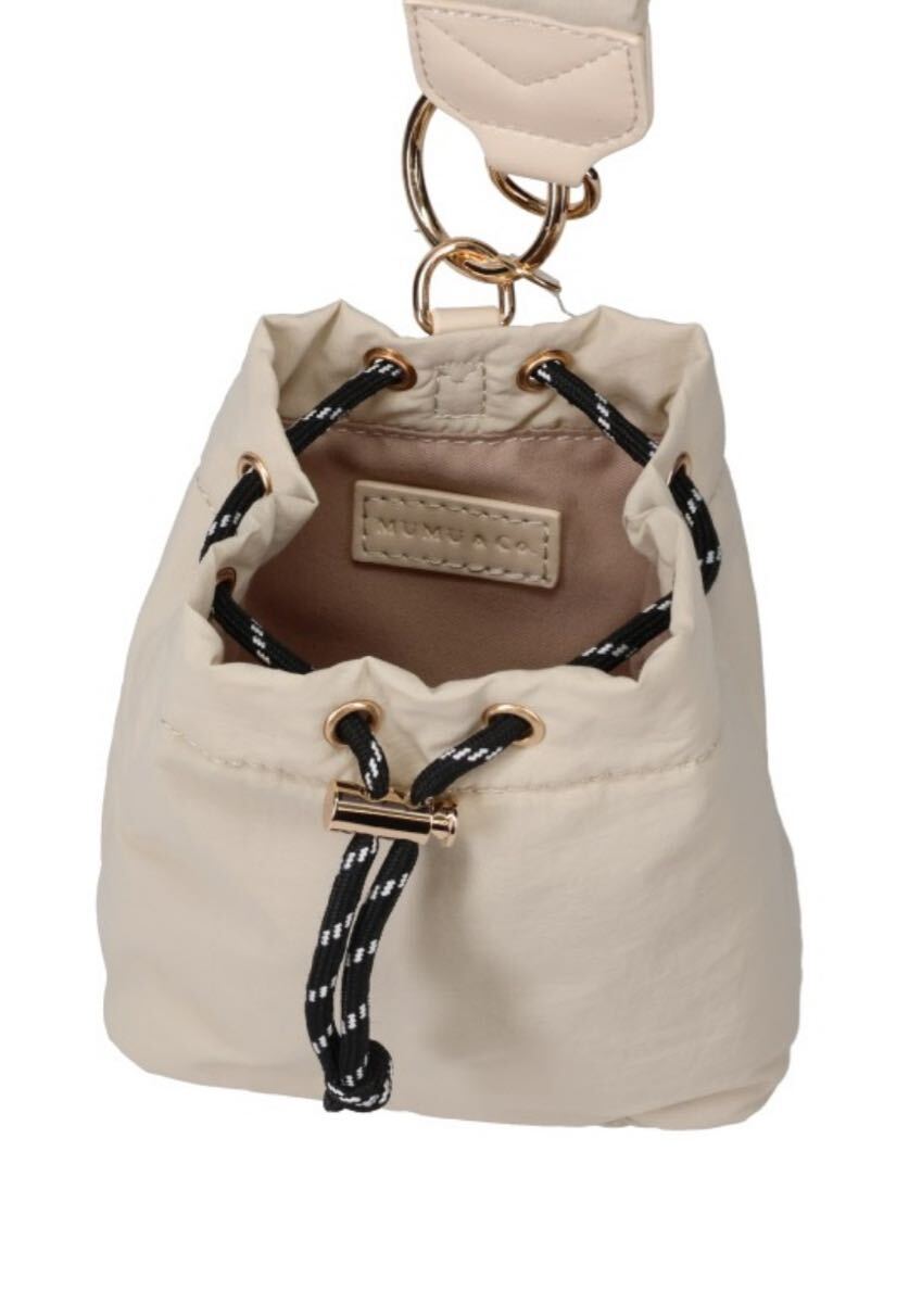 しまむら MUMU ハートポーチ付きショルダーストラップ&ポーチ付きショルダーバッグ_画像4