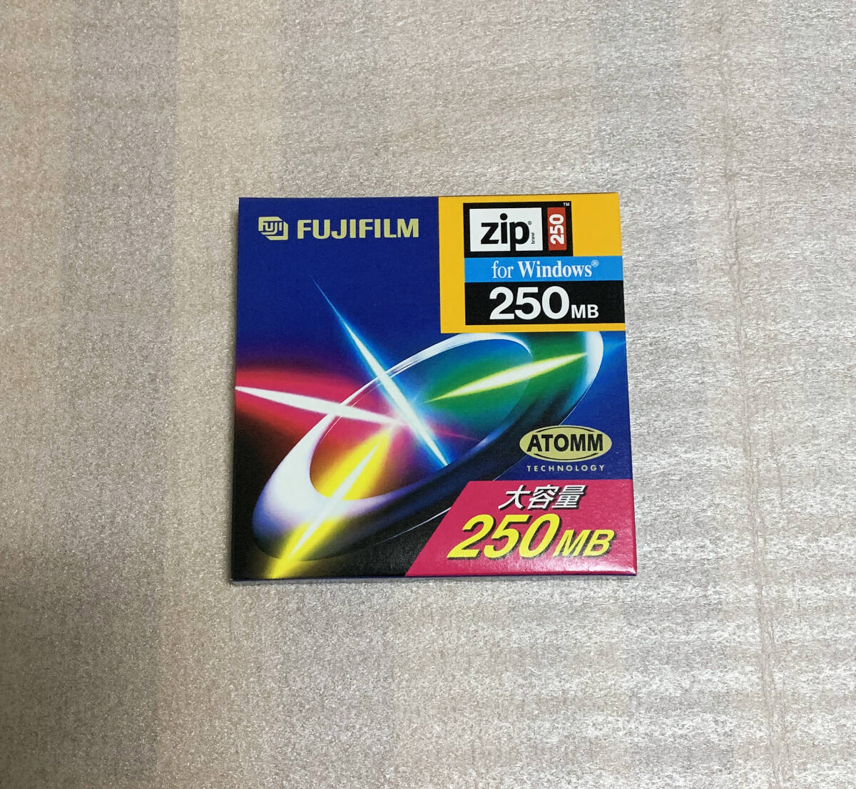 新品未開封品 FUJIFILM Zip 250MB x1 希少 フジフィルム 富士 サンプラー Zipディスク
