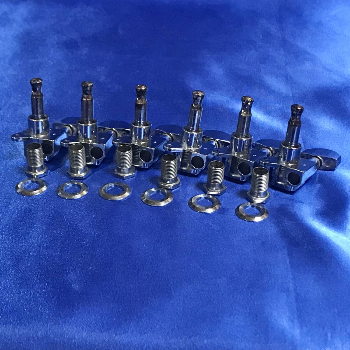 ◆ FERNANDES フェルナンデス 右用 6連ペグ クローム ◆_画像5