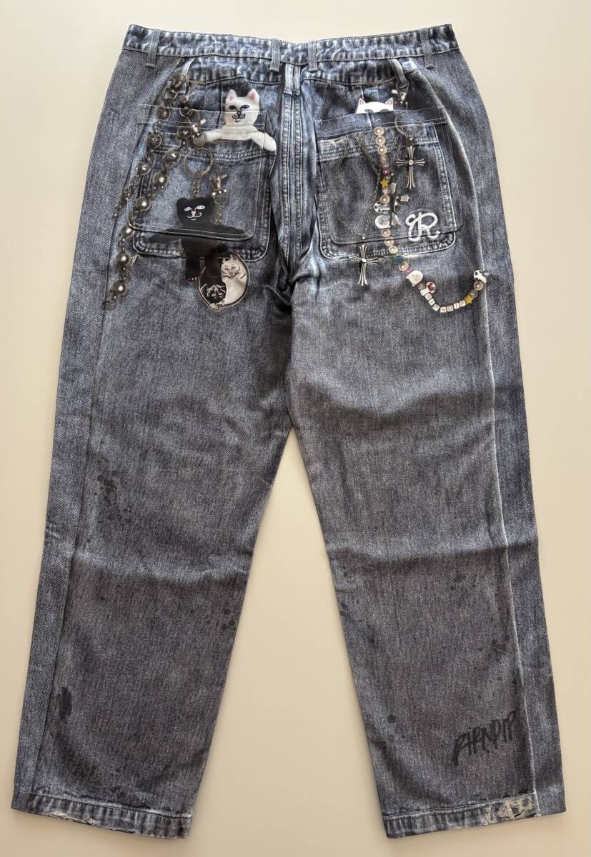 RIPNDIP リップンディップ Real Straight Leg Denim Pants_画像4