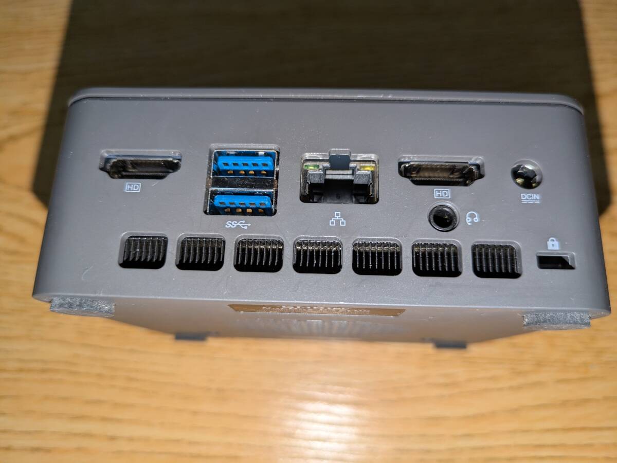 GMKtec ミニPC G3SミニPC mini pc 8GB+256GB SSD 小型デスクトップ 4コア/4スレッド 最大3.6GHz USB3.3×4/HDMI×2 Windows 11 Pro★美品_画像8