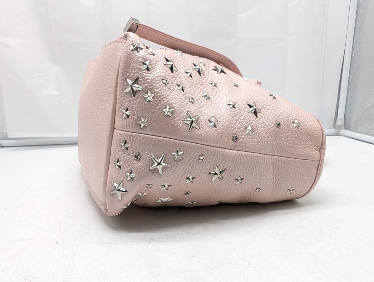 【sk/10.30/5】 JIMMY CHOO ジミーチュウ サシャ S SASHSDCS バッグ トートバッグ_画像4