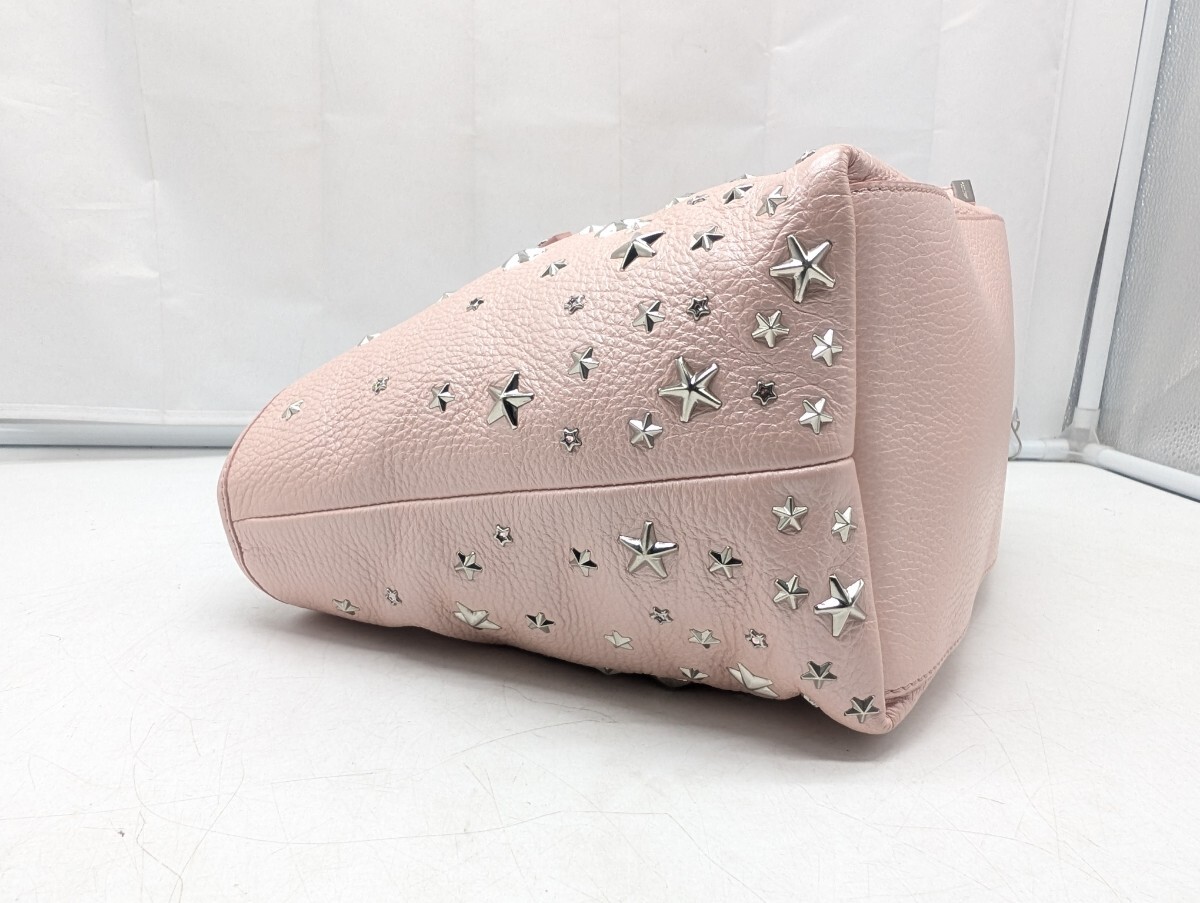 【sk/10.30/5】 JIMMY CHOO ジミーチュウ サシャ S SASHSDCS バッグ トートバッグ_画像5