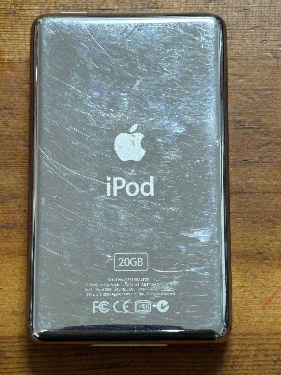 【ジャンク品】Apple iPod classic A1059 20GB_画像3