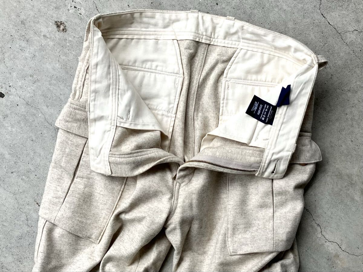  как новый R by 45rpm компрессия шерсть брюки-карго W32 мужской 45R вышивка 