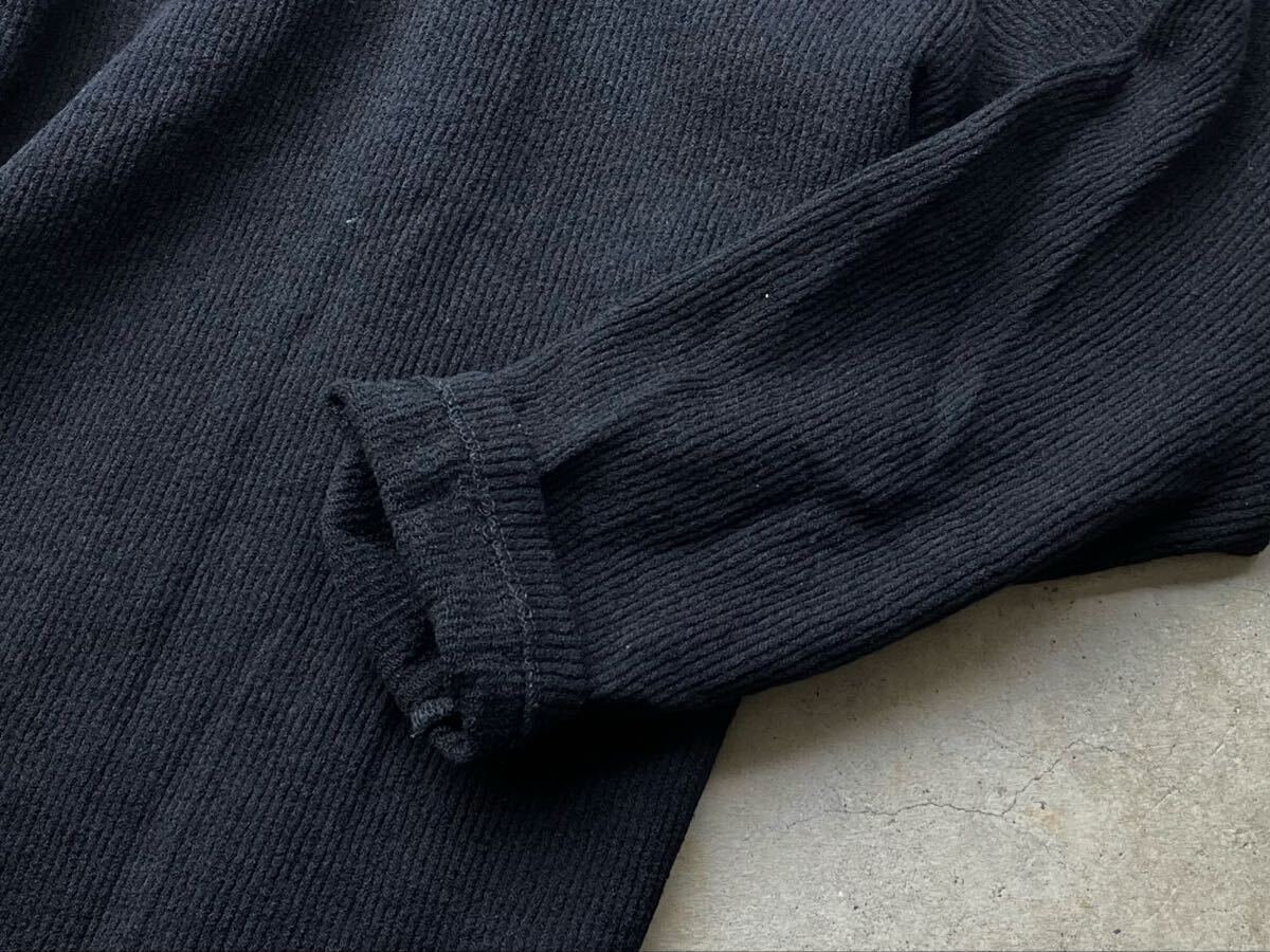 Y's for men タートルネック仕様 ウールニットセーター ワイズフォーメン ヨウジヤマモト メンズ 黒 ブラック_画像10