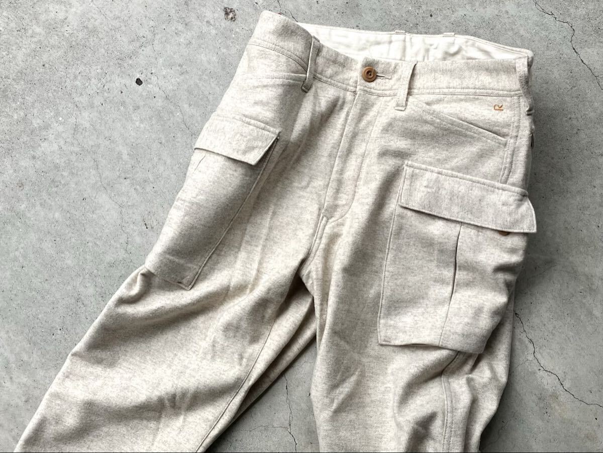  как новый R by 45rpm компрессия шерсть брюки-карго W32 мужской 45R вышивка 