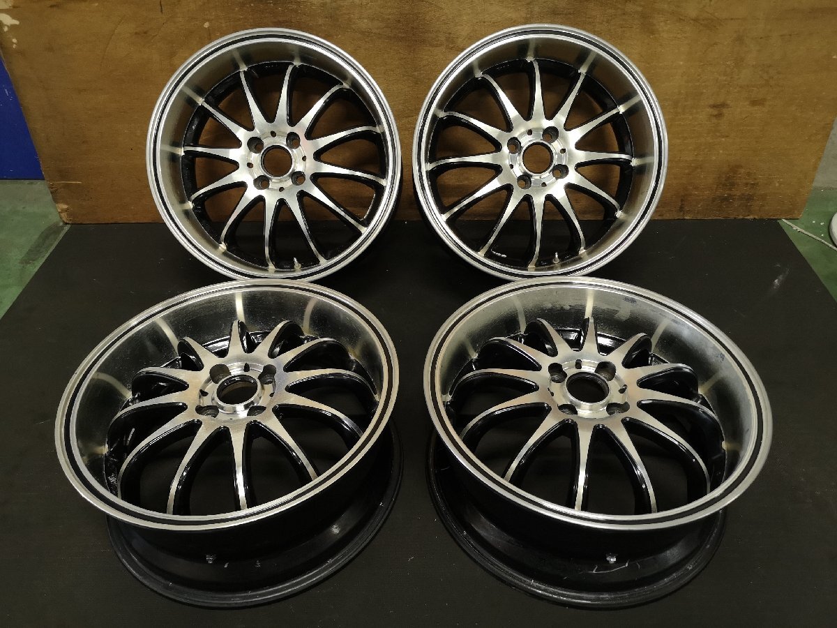 ■ ホイール 4本 PIAA 17x7J+45 100 4H_画像1