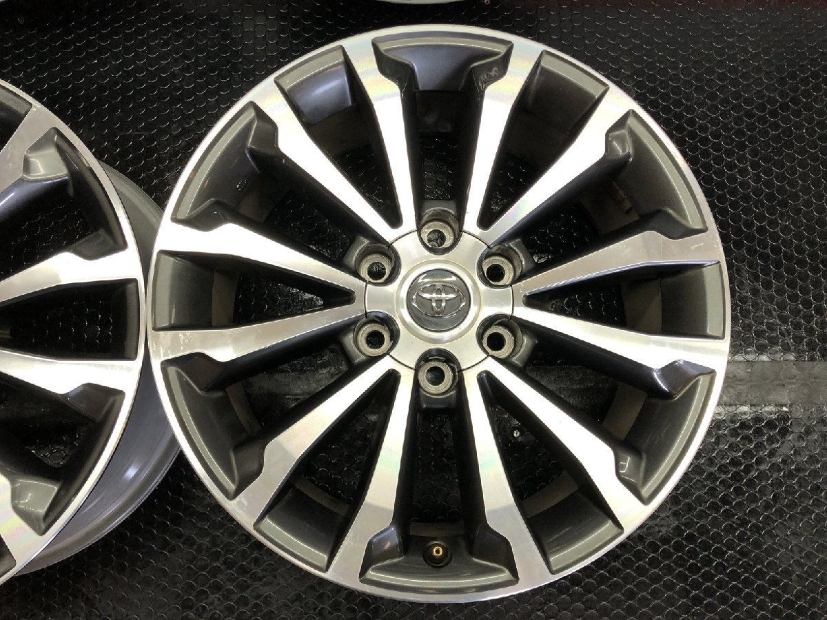 TOYOTA Toyota 150 серия Land Cruiser Prado TZ-G поздняя версия оригинальные колеса 19 дюймовый 4шт.@7.5J6HPCD139.7+25 Hiace использование не по назначению возможно (SHE034)