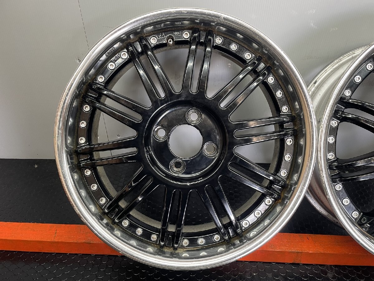 SSR SpeedStar Professor VF1 プロフェッサー 社外ホイール 17インチ 4本 6.5J4HPCD100+43 (VHB531)_画像4