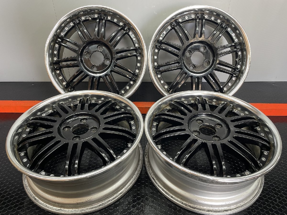 SSR SpeedStar Professor VF1 プロフェッサー 社外ホイール 17インチ 4本 6.5J4HPCD100+43 (VHB531)_画像1