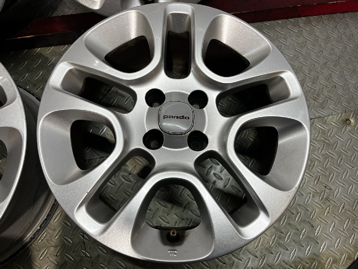 FIAT Panda フィアット パンダ 純正ホイール 15インチ 4本 6J4HPCD98+35 (MHA717)_画像5
