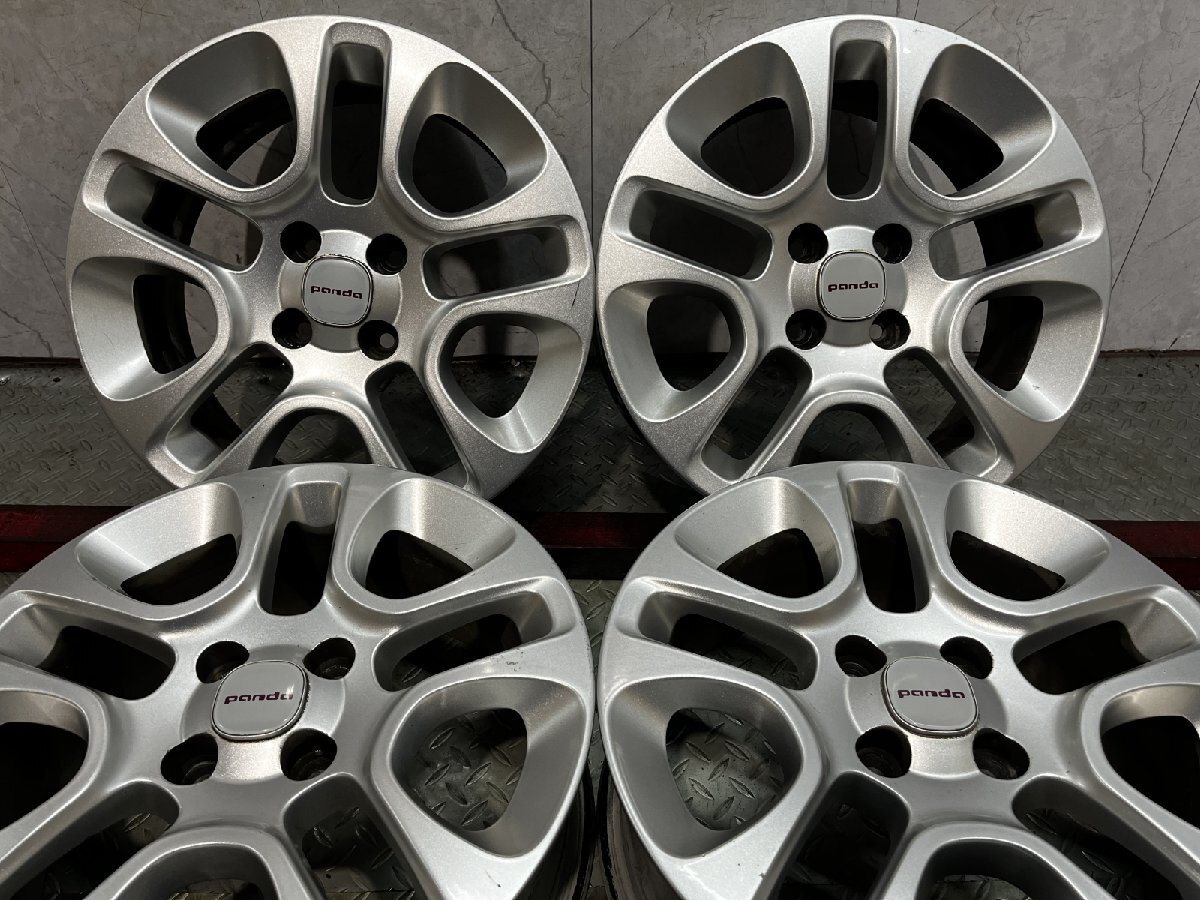 FIAT Panda フィアット パンダ 純正ホイール 15インチ 4本 6J4HPCD98+35 (MHA717)_画像1