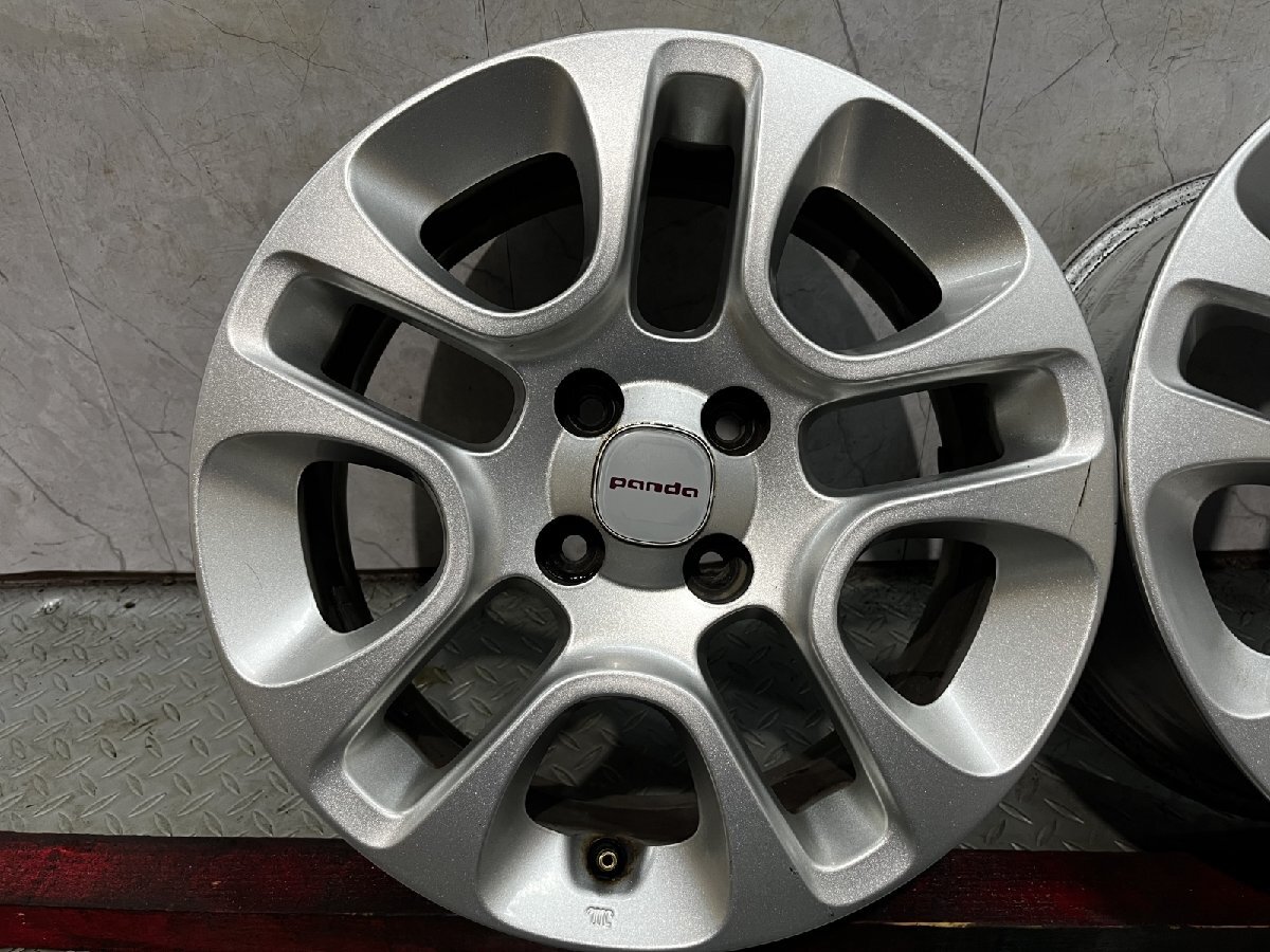 FIAT Panda フィアット パンダ 純正ホイール 15インチ 4本 6J4HPCD98+35 (MHA717)_画像3