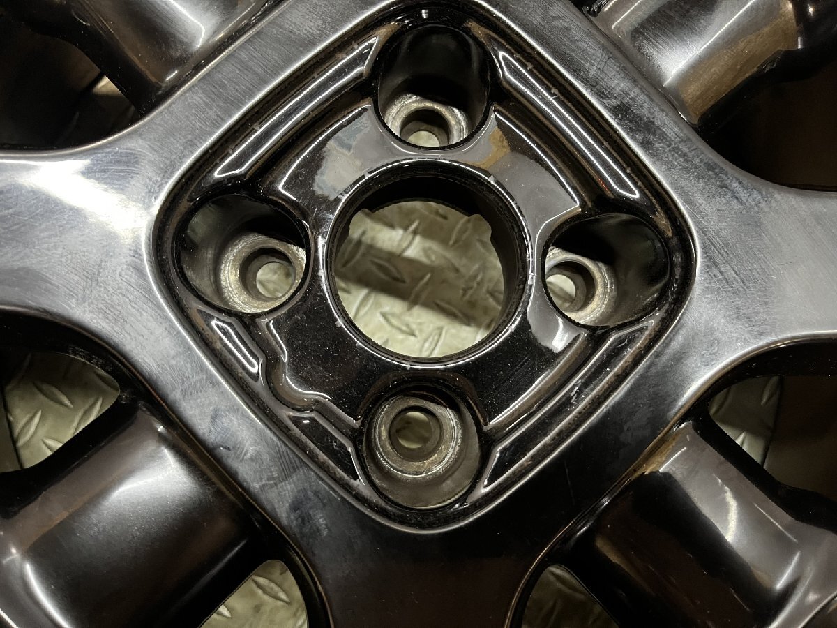 シトロエン C4カクタス/C3 純正ホイール 17インチ 4本 6.5J4HPCD108+19 ブラック　(MHA718)_画像8