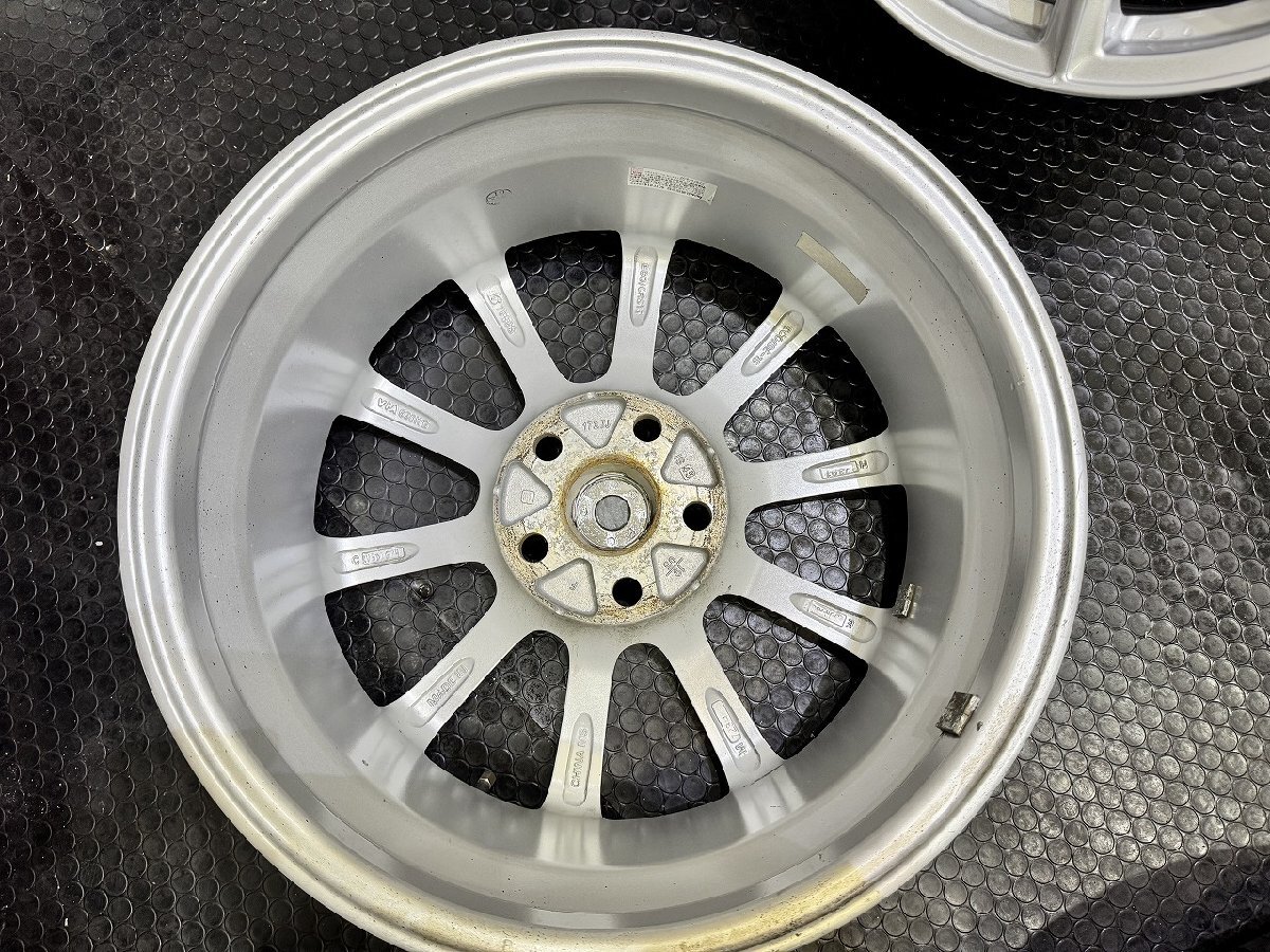 BS BRIDGESTONE ECO FORME エコフォルム 社外ホイール 17インチ 4本 7J5HPCD114.3+45 トヨタ専用設計 60プリウス等　(VHJ516)_画像10
