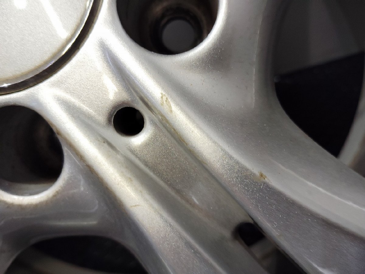 メルセデスベンツ Cクラス 純正ホイール 17インチ 4本 7J5HPCD112+48.5 (VHT147)_画像9