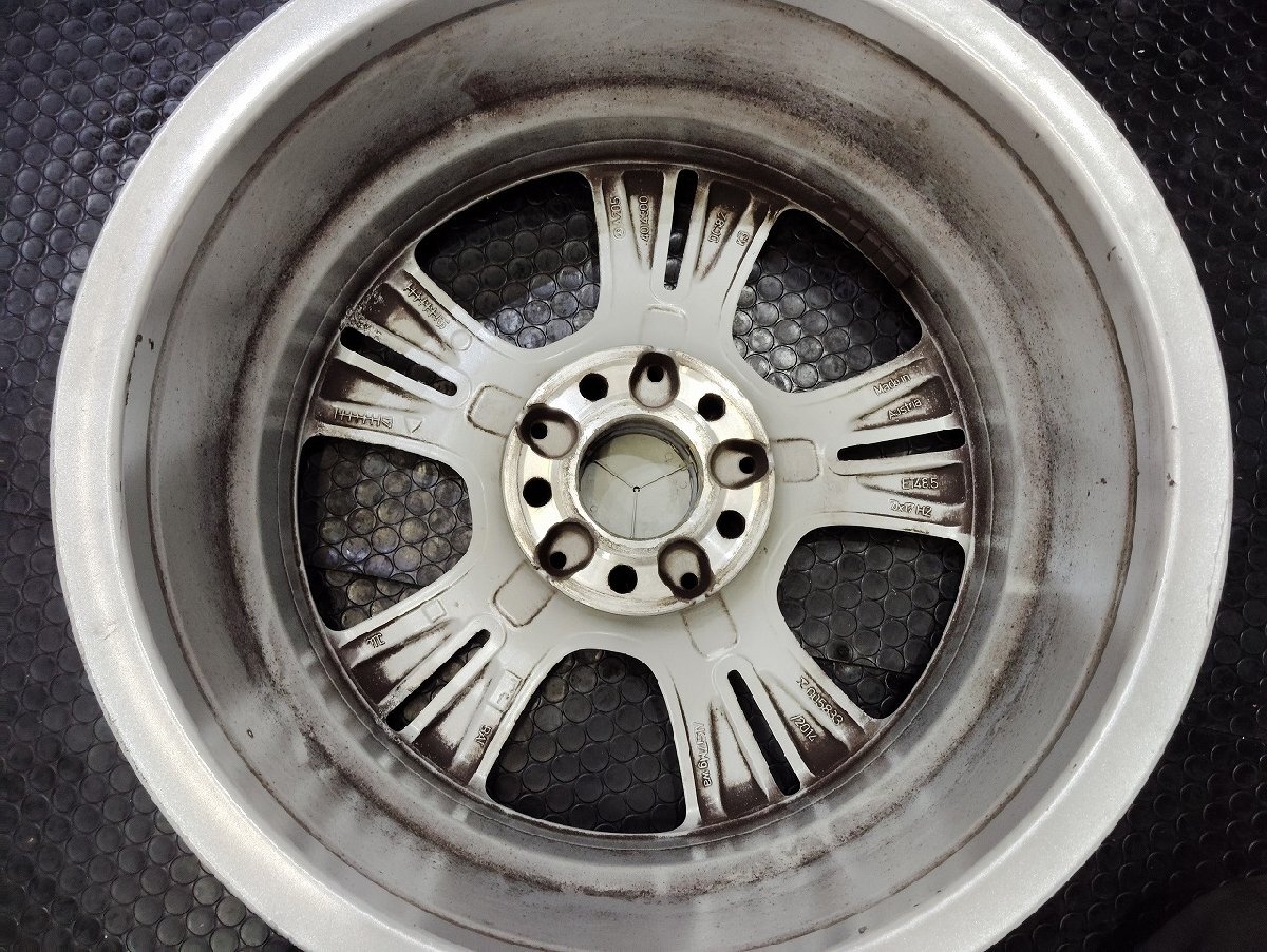 メルセデスベンツ Cクラス 純正ホイール 17インチ 4本 7J5HPCD112+48.5 (VHT147)_画像10