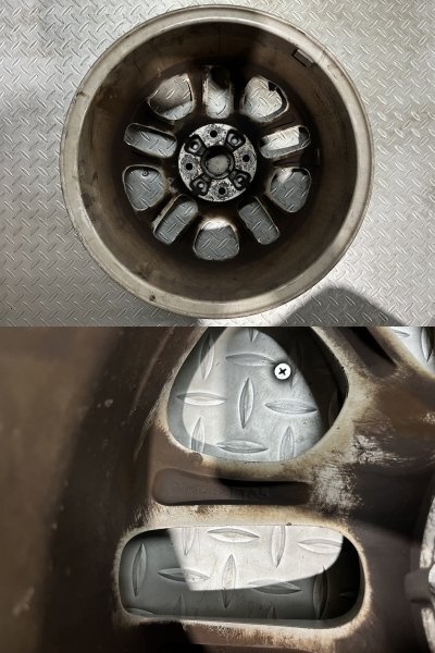 FIAT Panda フィアット パンダ 純正ホイール 15インチ 4本 6J4HPCD98+35 (MHA717)_画像10