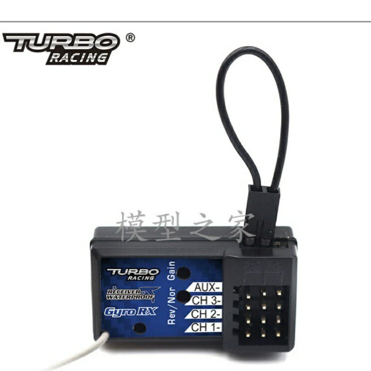 ●即決価格●送料無料●ジャイロ内蔵●受信機●　ターボ　レーシング　RX49 　レシーバー　　　ラジコン RX41 プロポ 送信機 TURBO RACING_画像1