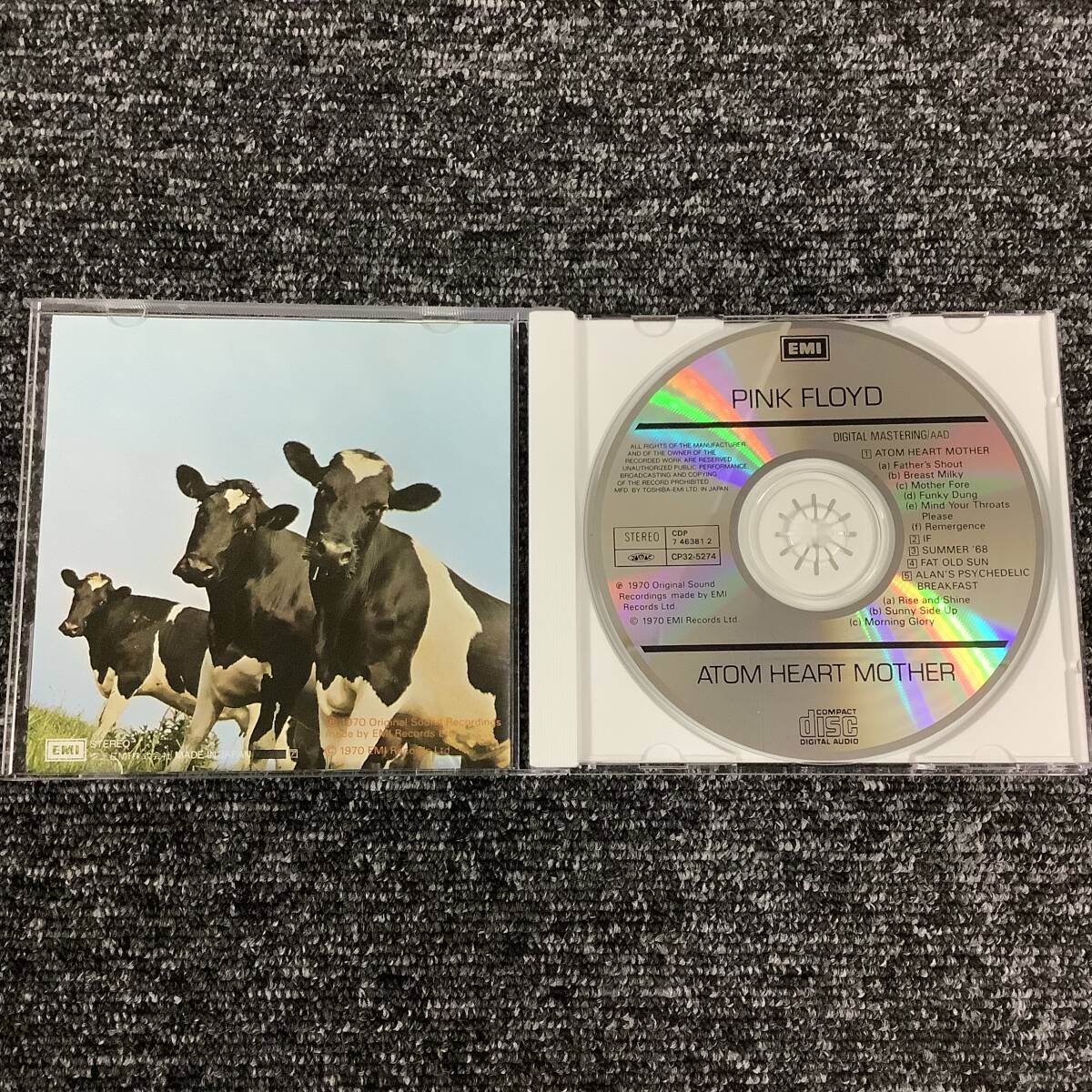ピンク・フロイド Pink Floyd / 原子心母 ATOM HEART MOTHER (国内盤) 帯付き　CP32-5274_画像5