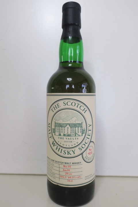 【閉鎖蒸留所・高評価・SMWS Cask No=92.8・度数=60.3】ロッホサイド(Lochside)1981y-20y ー The Scotch Malt Whisky Society★_画像1