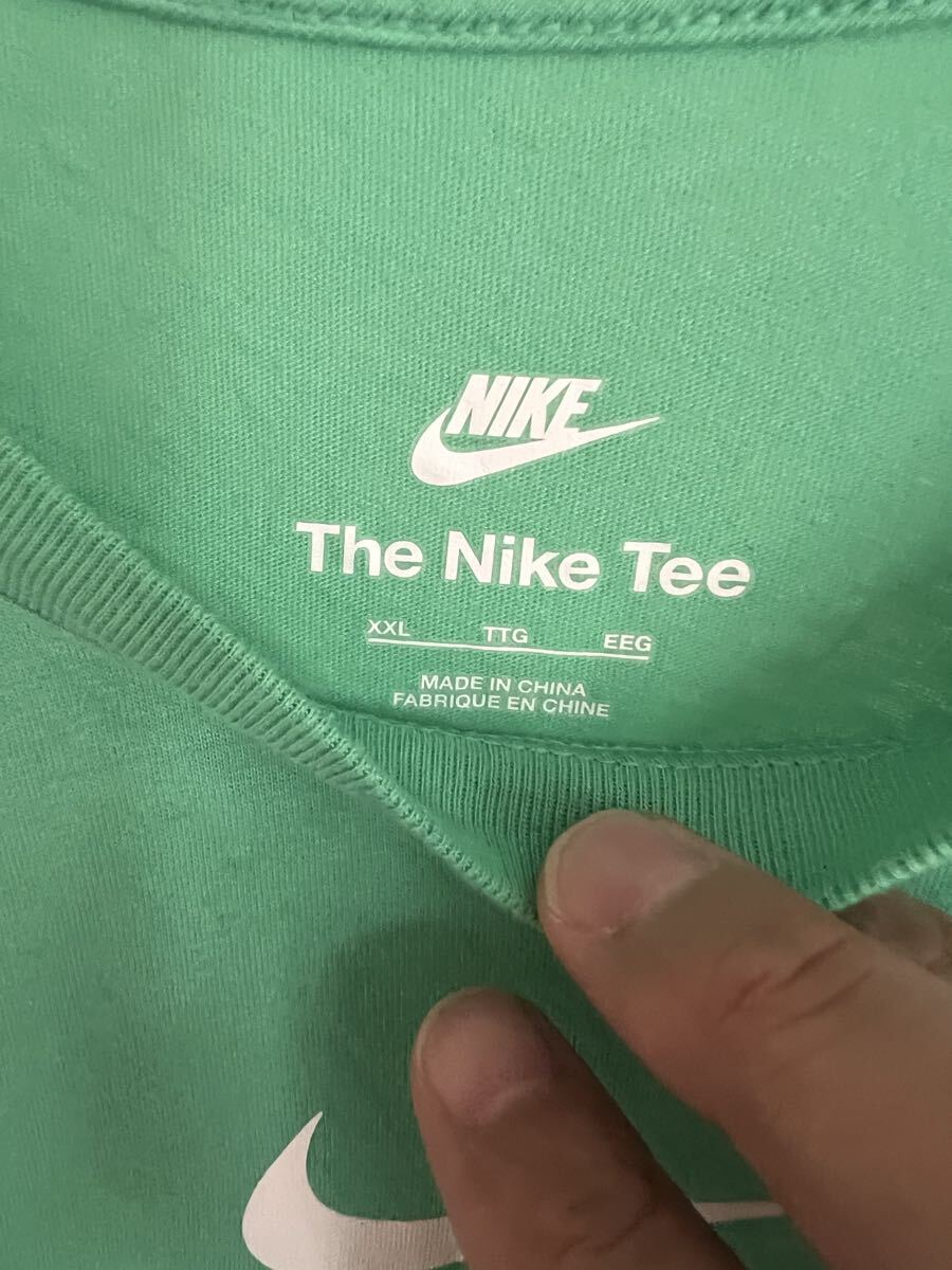 ナイキ Tシャツ　サイズXXL グリーン_画像3