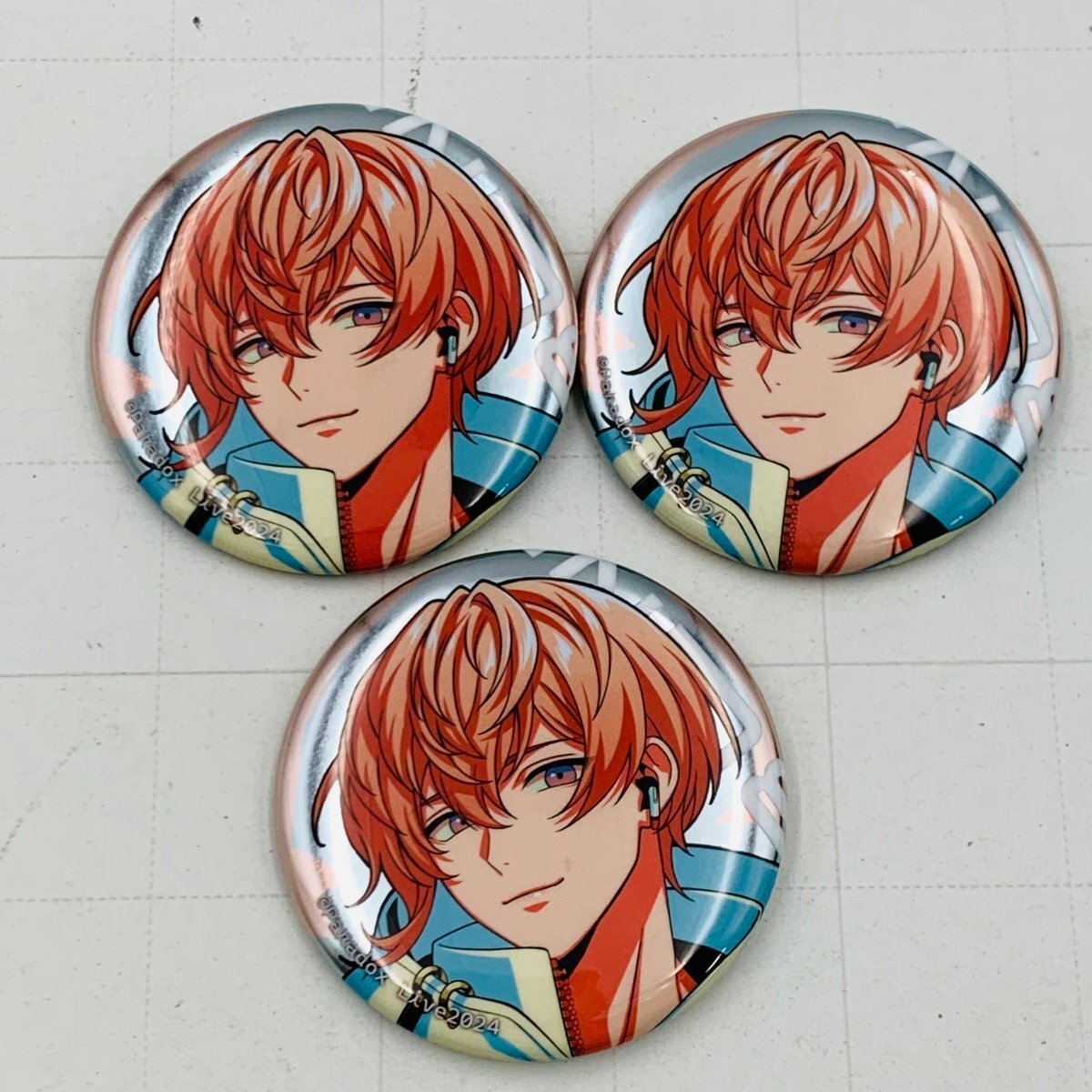  б/у товар Paradox Livepalalai жестяная банка значок Ver.29 ANTHEM. гора столица 5 позиций комплект 