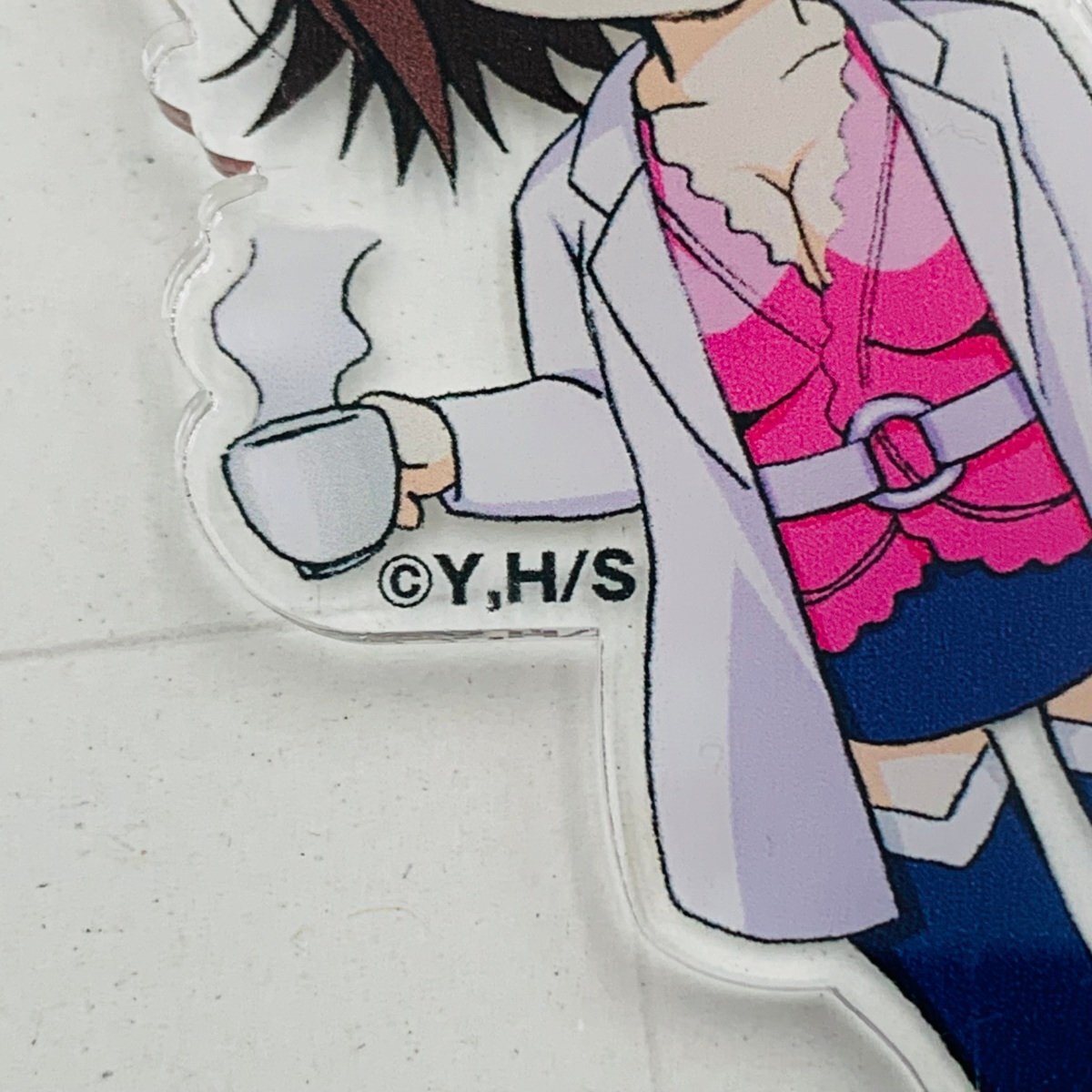 中古品 To LOVEる とらぶる 15周年記念 原画展 ランダムアクキー B 御門涼子 藤崎綾 2種セット_画像9